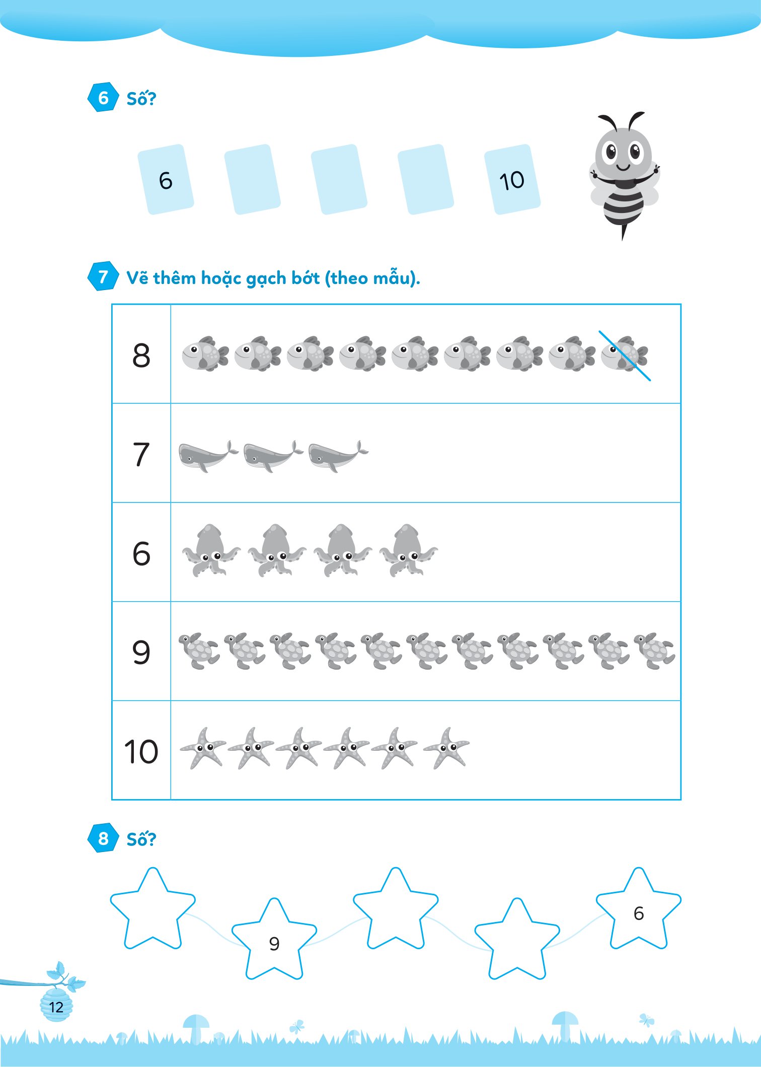 bộ bài tập bổ trợ toán cơ bản và nâng cao lớp 1 - tập 1