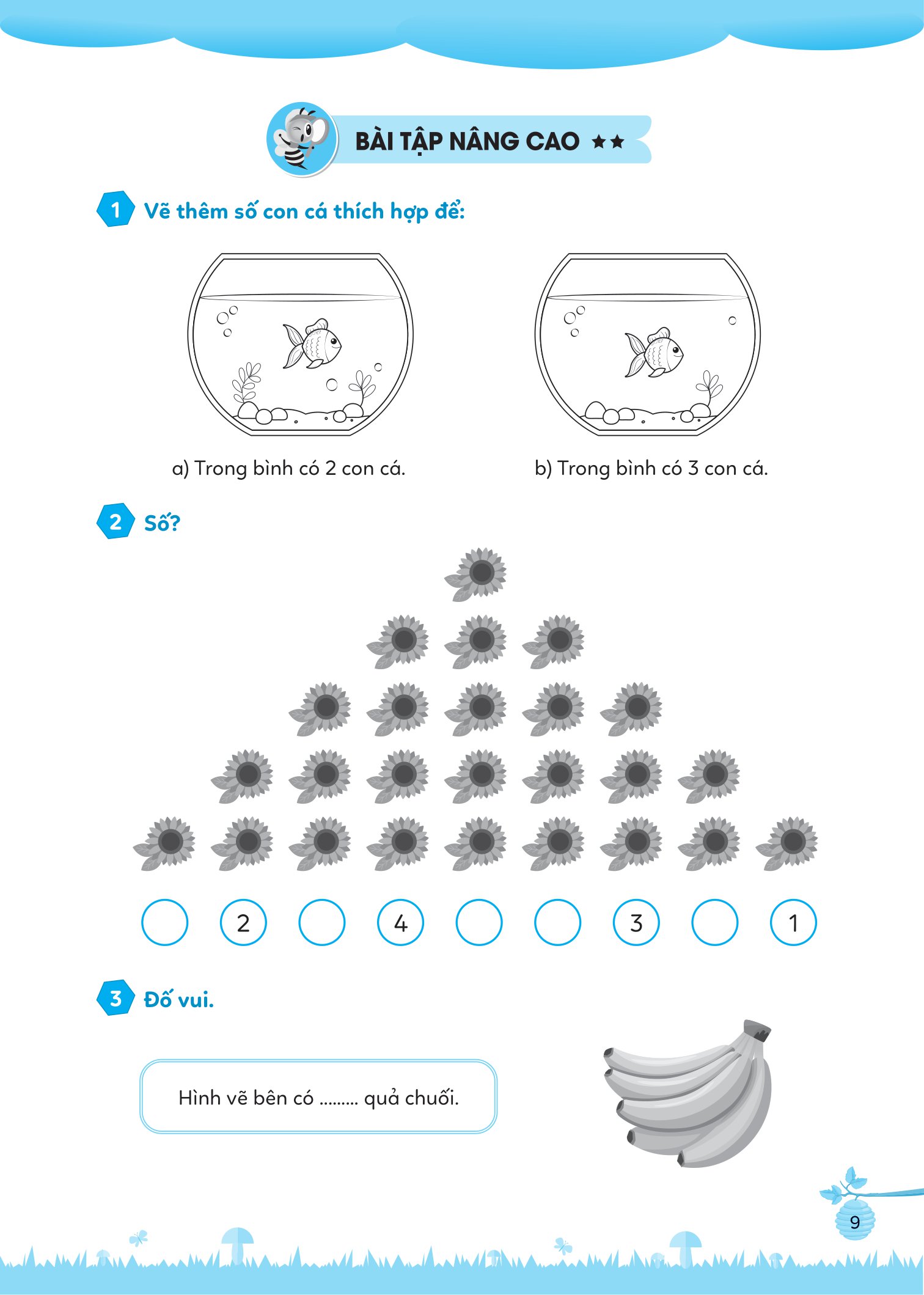 bộ bài tập bổ trợ toán cơ bản và nâng cao lớp 1 - tập 1