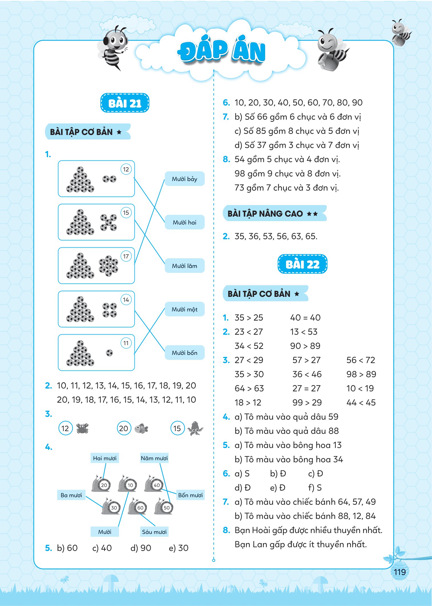 bộ bài tập bổ trợ toán cơ bản và nâng cao lớp 1 - tập 2