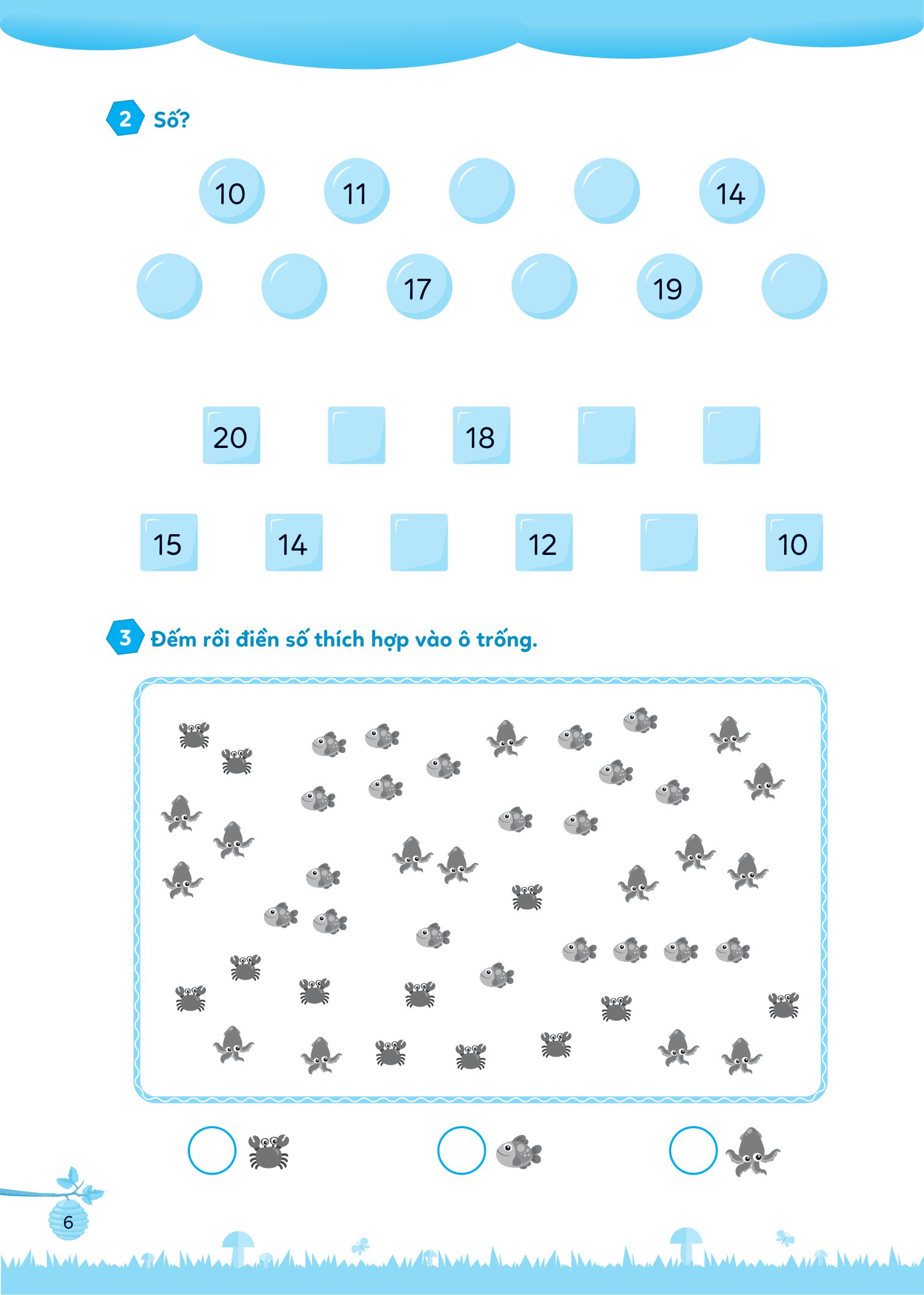 bộ bài tập bổ trợ toán cơ bản và nâng cao lớp 1 - tập 2