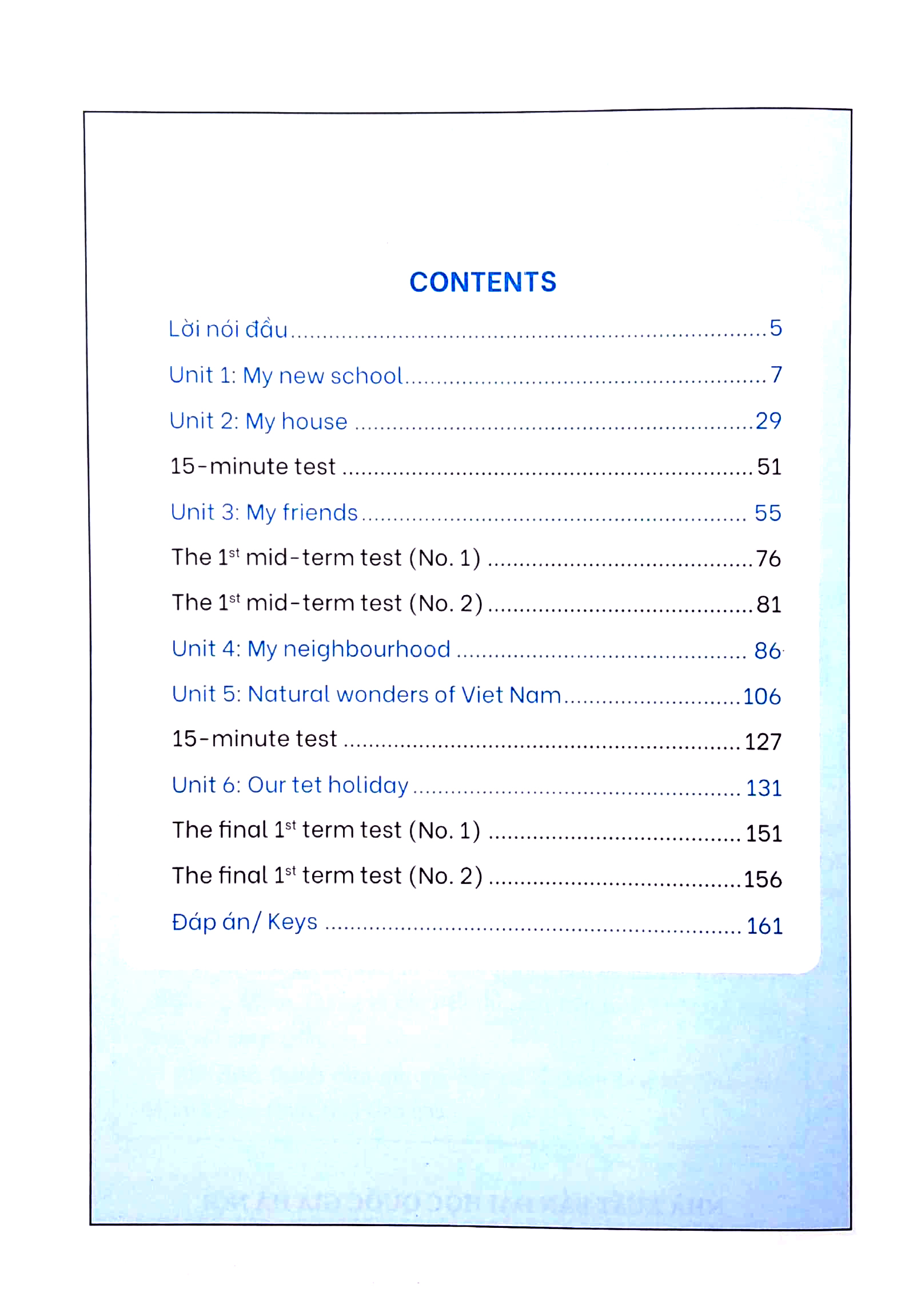 bộ bài tập bổ trợ và nâng cao tiếng anh lớp 6 - tập 1 (có đáp án)