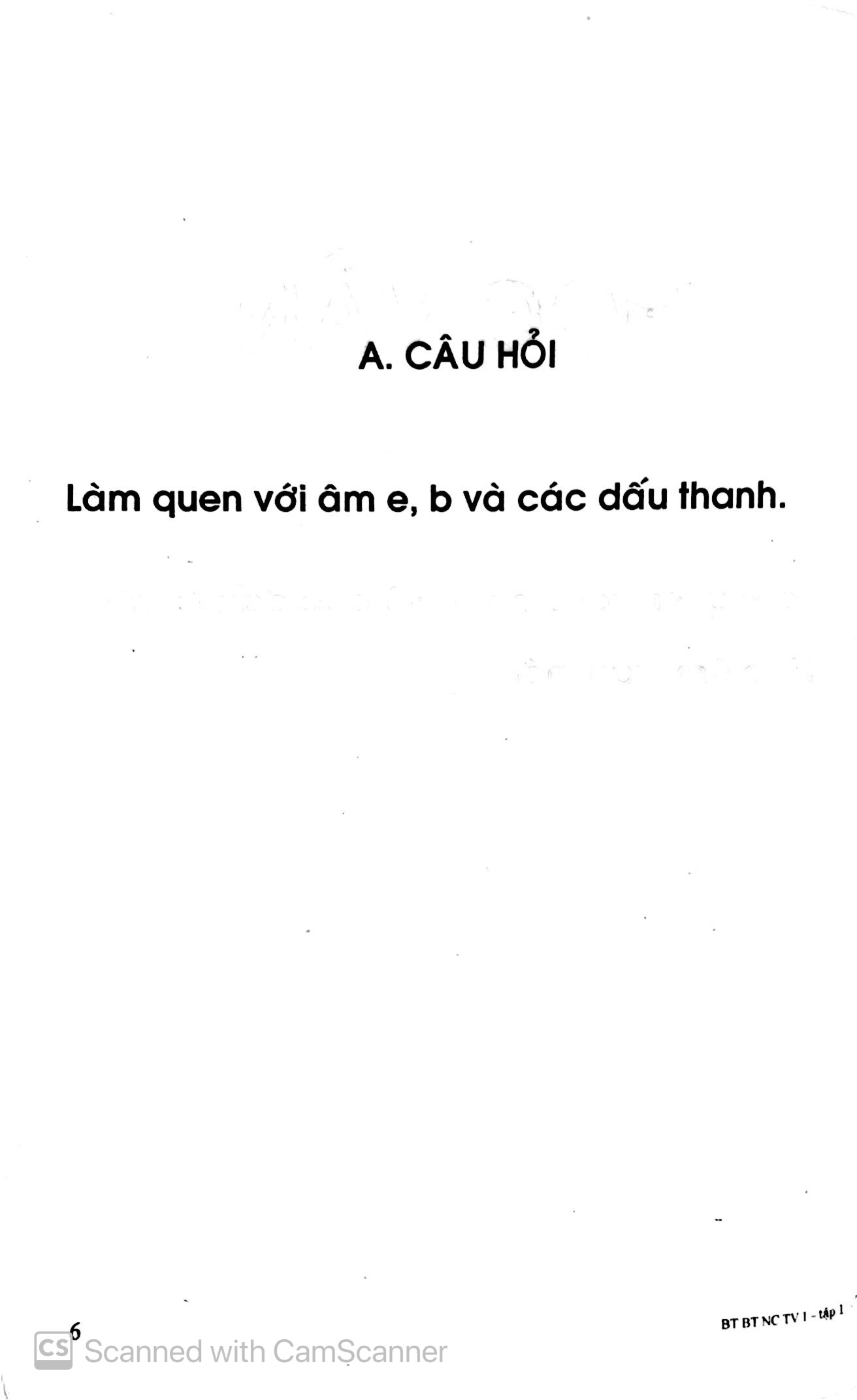 bộ bài tập bổ trợ và nâng cao tiếng việt 1 - tập 1