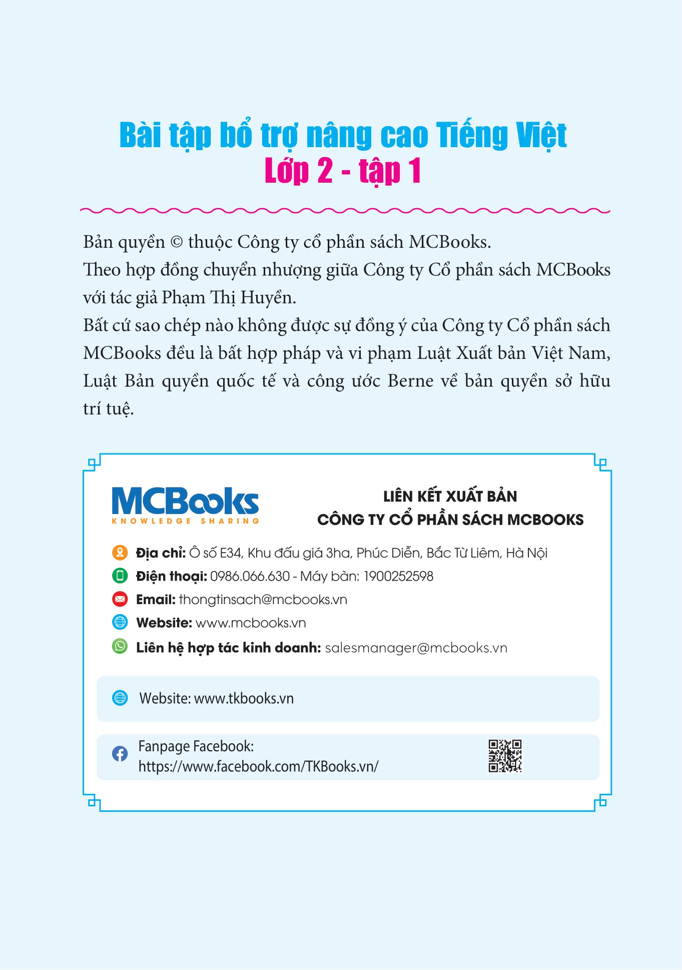 bộ bài tập bổ trợ và nâng cao tiếng việt lớp 2 - tập 1 (theo sgk bộ kết nối tri thức với cuộc sống)