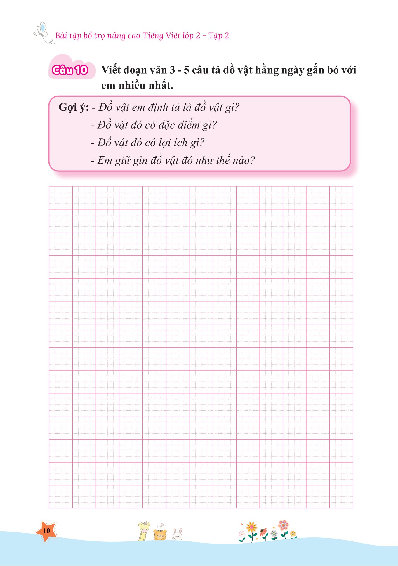 bộ bài tập bổ trợ và nâng cao tiếng việt lớp 2 - tập 2 (theo sgk bộ kết nối tri thức với cuộc sống)