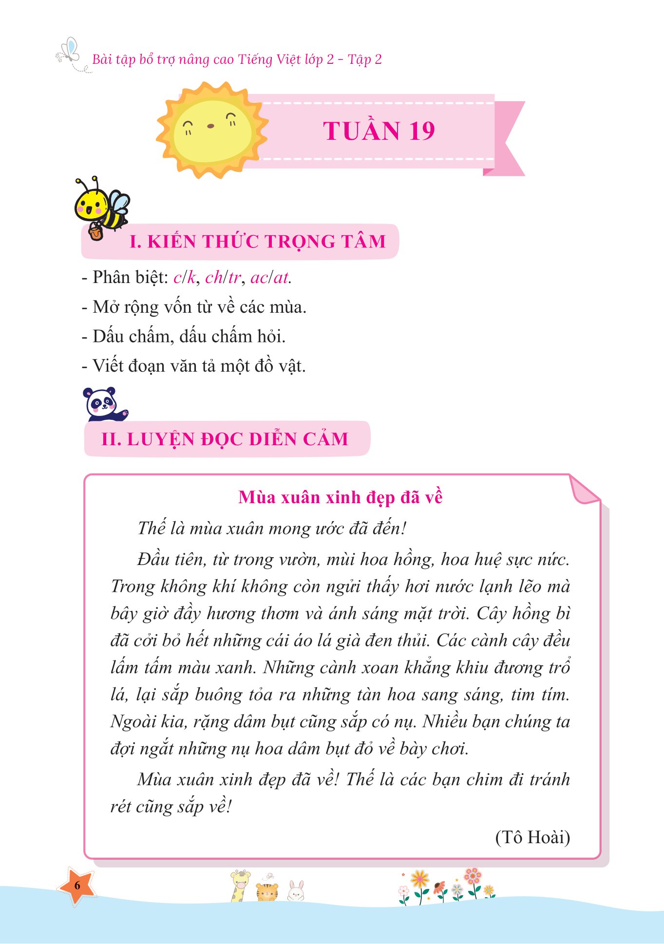 bộ bài tập bổ trợ và nâng cao tiếng việt lớp 2 - tập 2 (theo sgk bộ kết nối tri thức với cuộc sống)