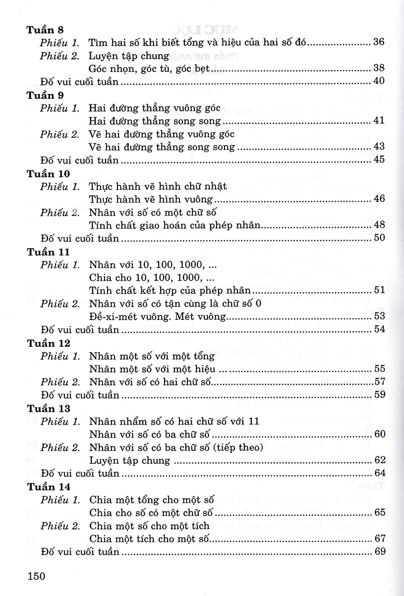 bộ bài tập chọn lọc toán 4 - hai buổi mỗi ngày - tập 1 (dùng chung cho các bộ sgk hiện hành)