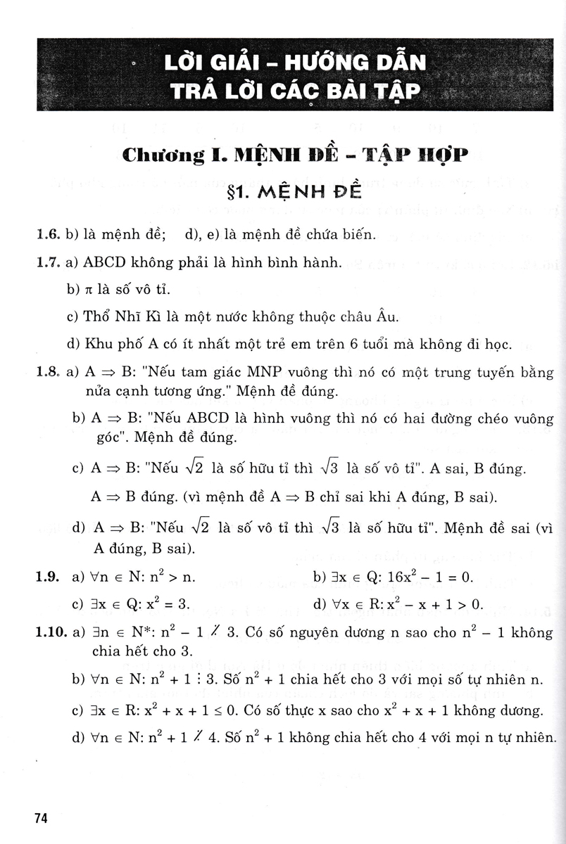 Bộ
						
										
										Bài Tập Cơ Bản Và Nâng Cao Toán 10 - Tập 1 (Kết Nối)