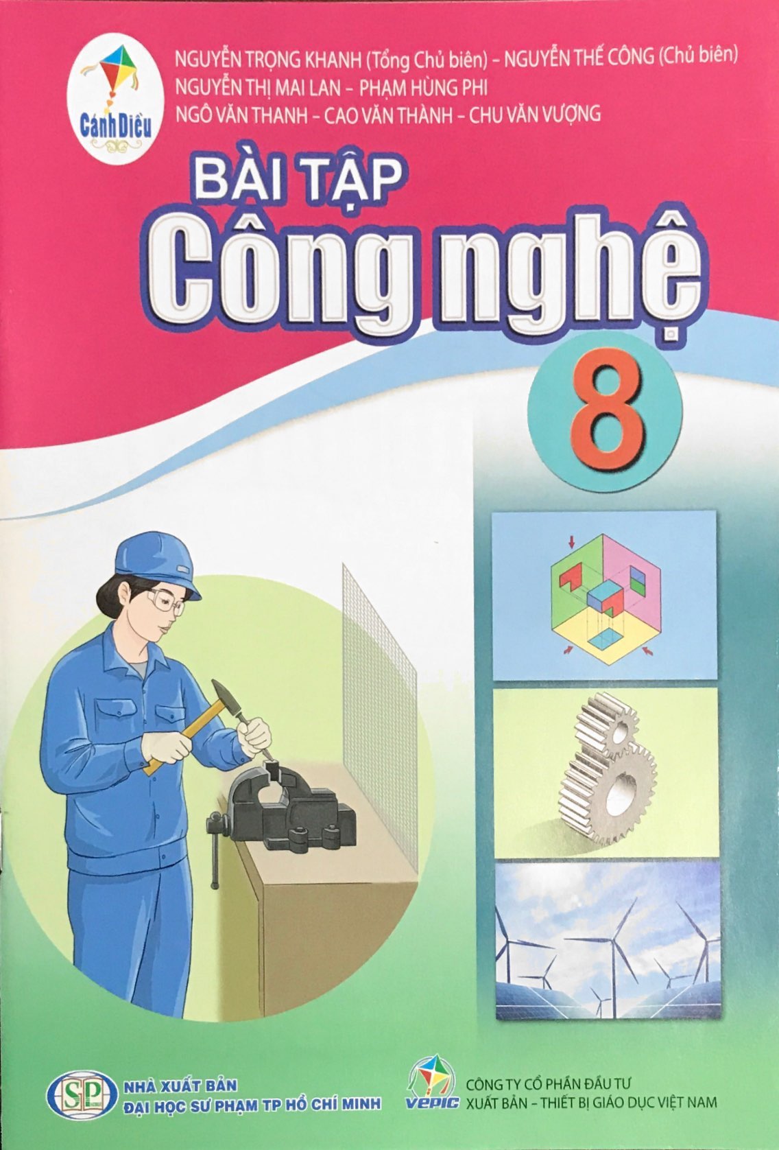 bộ bài tập công nghệ 8 (cánh diều) (chuẩn)