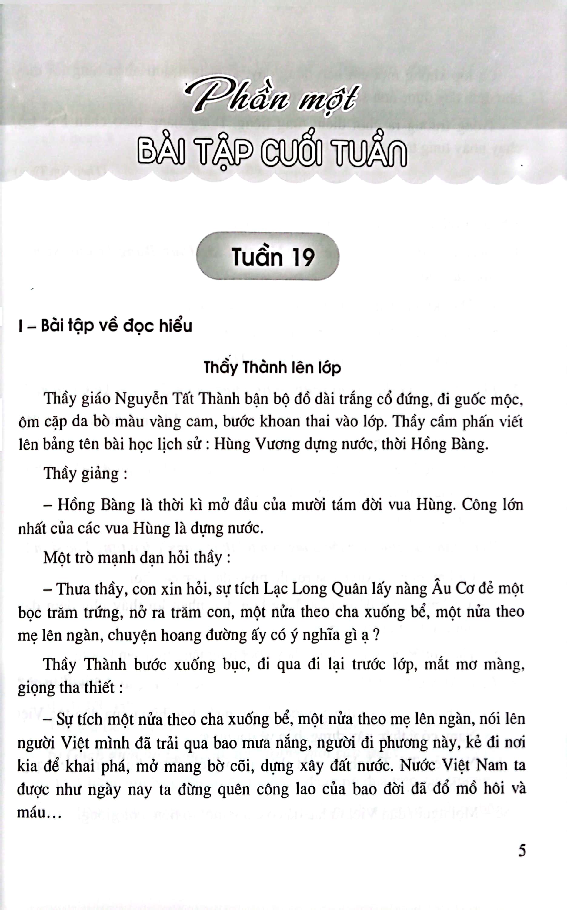 bộ bài tập cuối tuần tiếng việt 4 - tập 2 (2021)