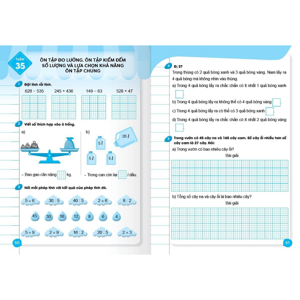 bộ bài tập cuối tuần toán 2 - tập 2 (kết nối tri thức)