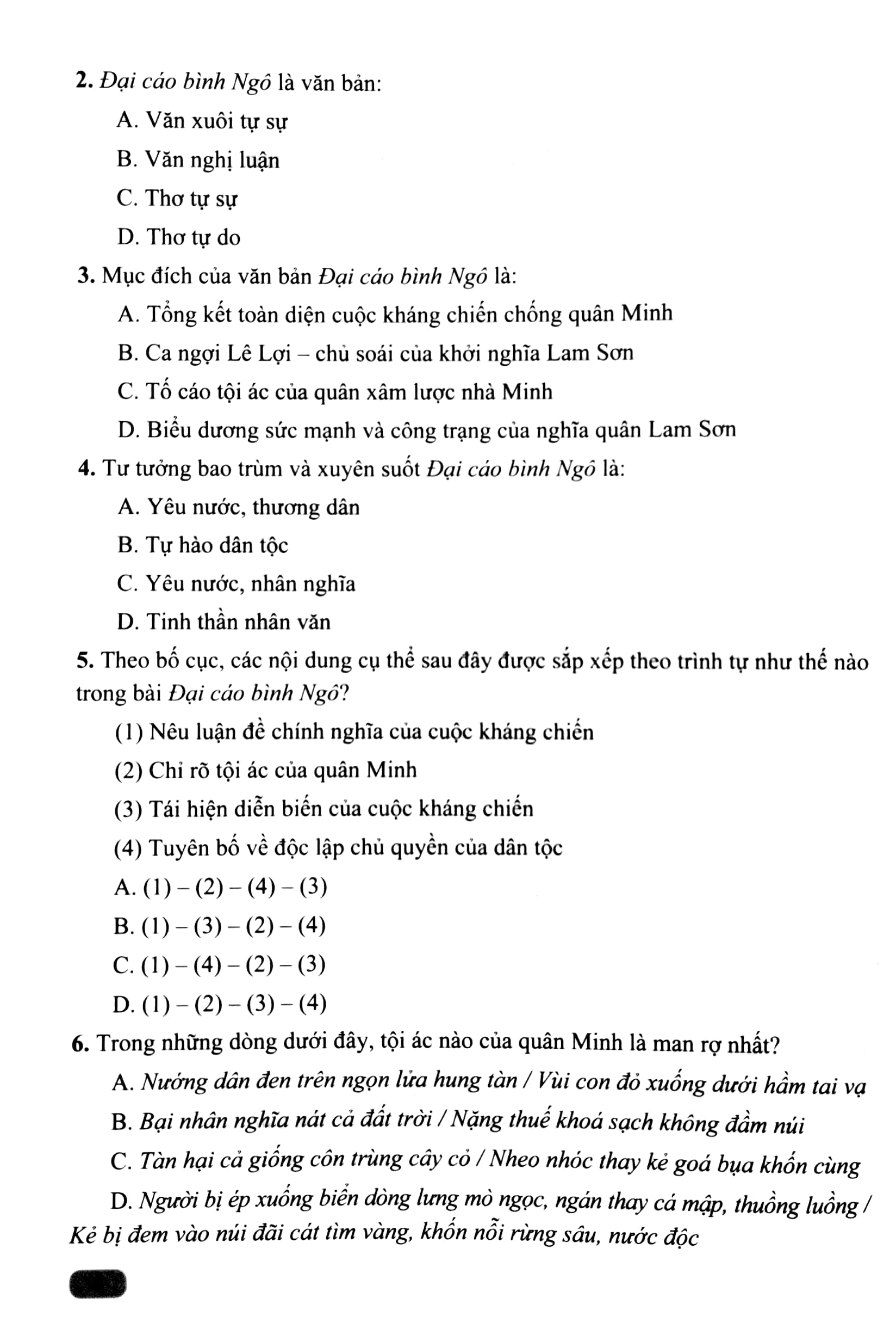 bộ bài tập đọc hiểu ngữ văn 10 - tập 2 (cánh diều)