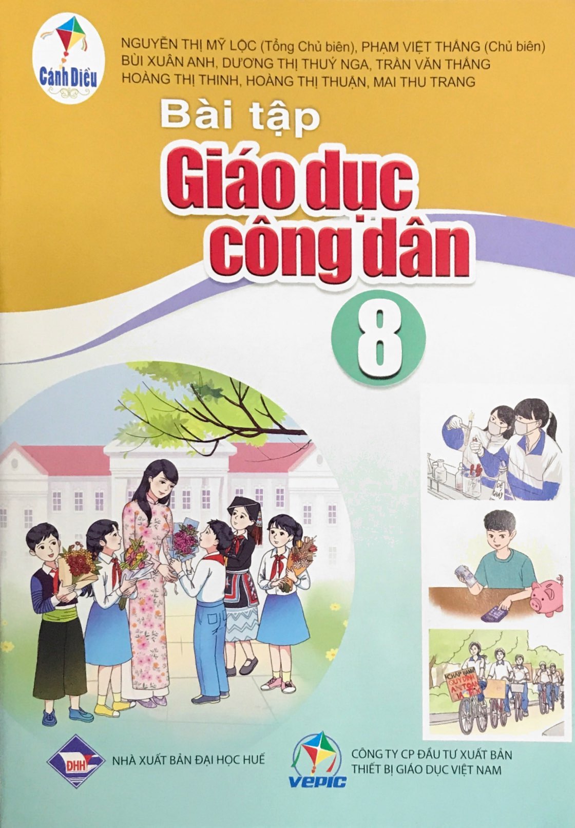 bộ bài tập giáo dục công dân 8 (cánh diều) (chuẩn)