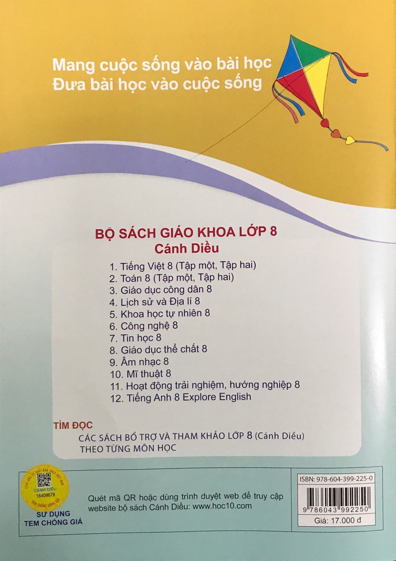 bộ bài tập giáo dục công dân 8 (cánh diều) (chuẩn)
