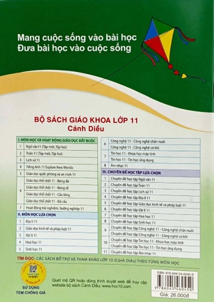 bộ bài tập giáo dục quốc phòng an ninh 11 (cánh diều) (chuẩn)