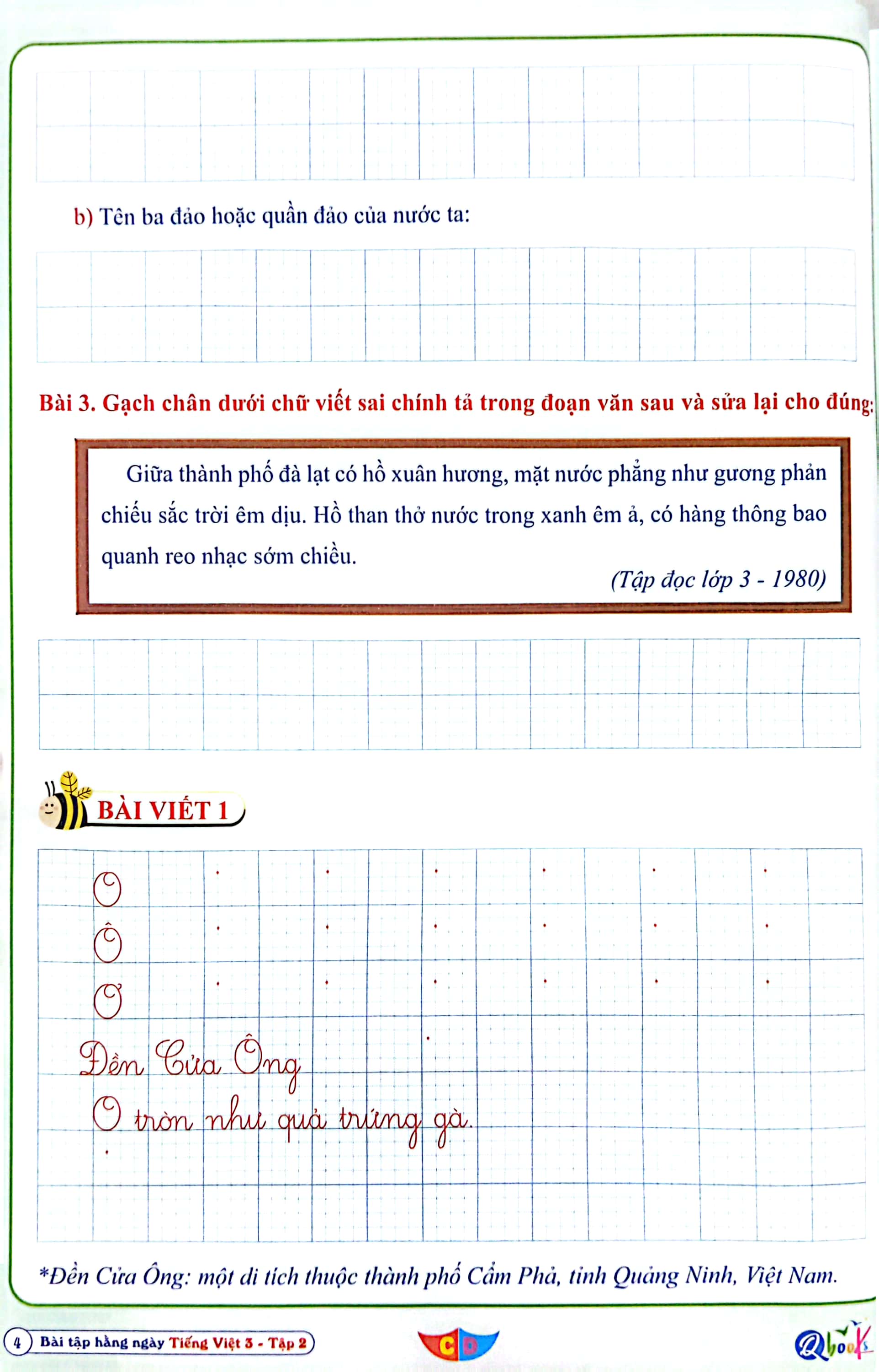 bộ bài tập hằng ngày tiếng việt 3 - tập 2 (cánh diều) (2022)