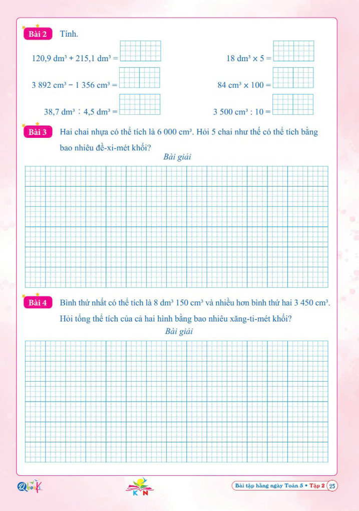 Bo
						
										
										Bai Tap Hang Ngay Toan 5 - Tap 2 (Ket Noi)