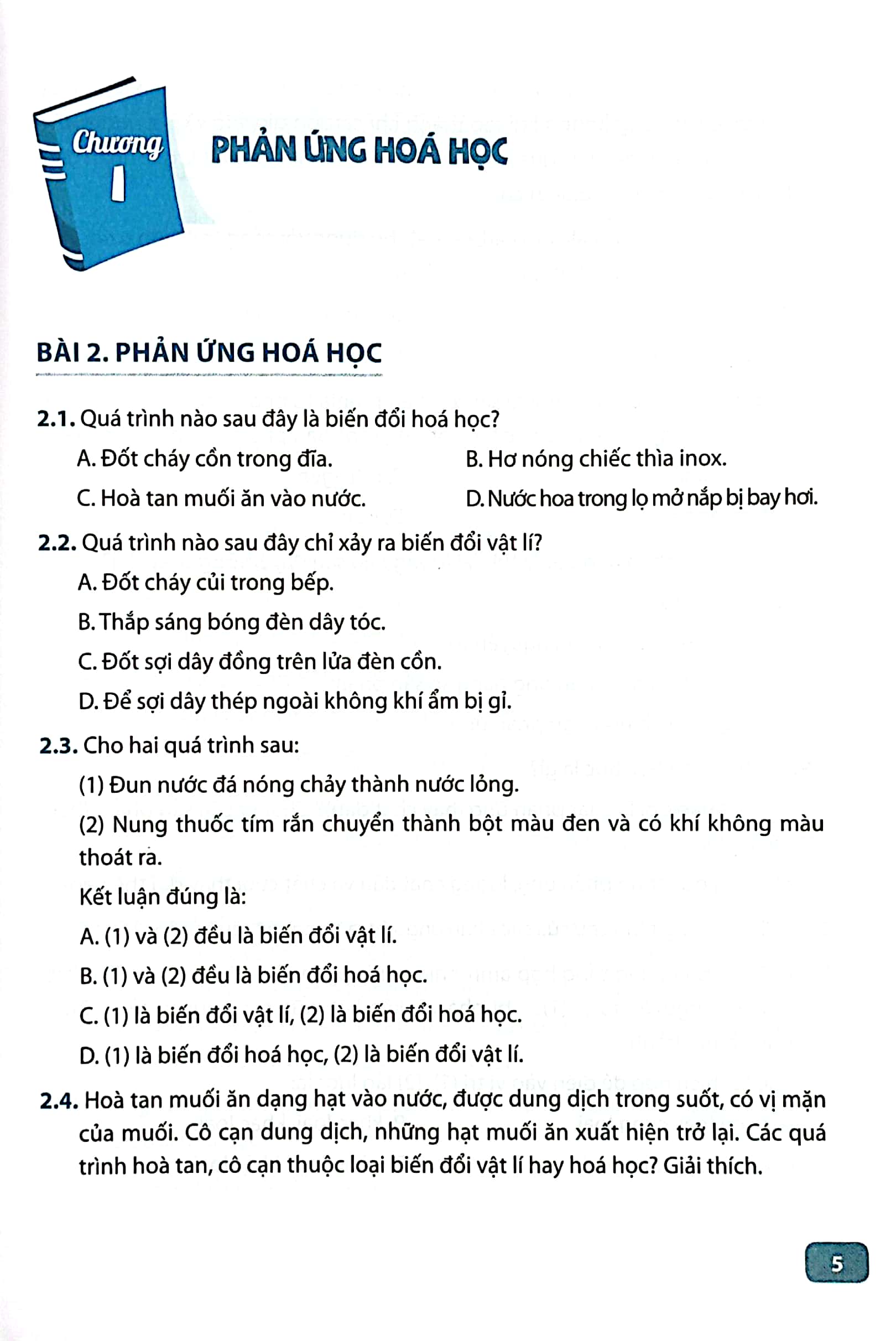 bộ bài tập khoa học tự nhiên 8 (kết nối tri thức) (chuẩn)