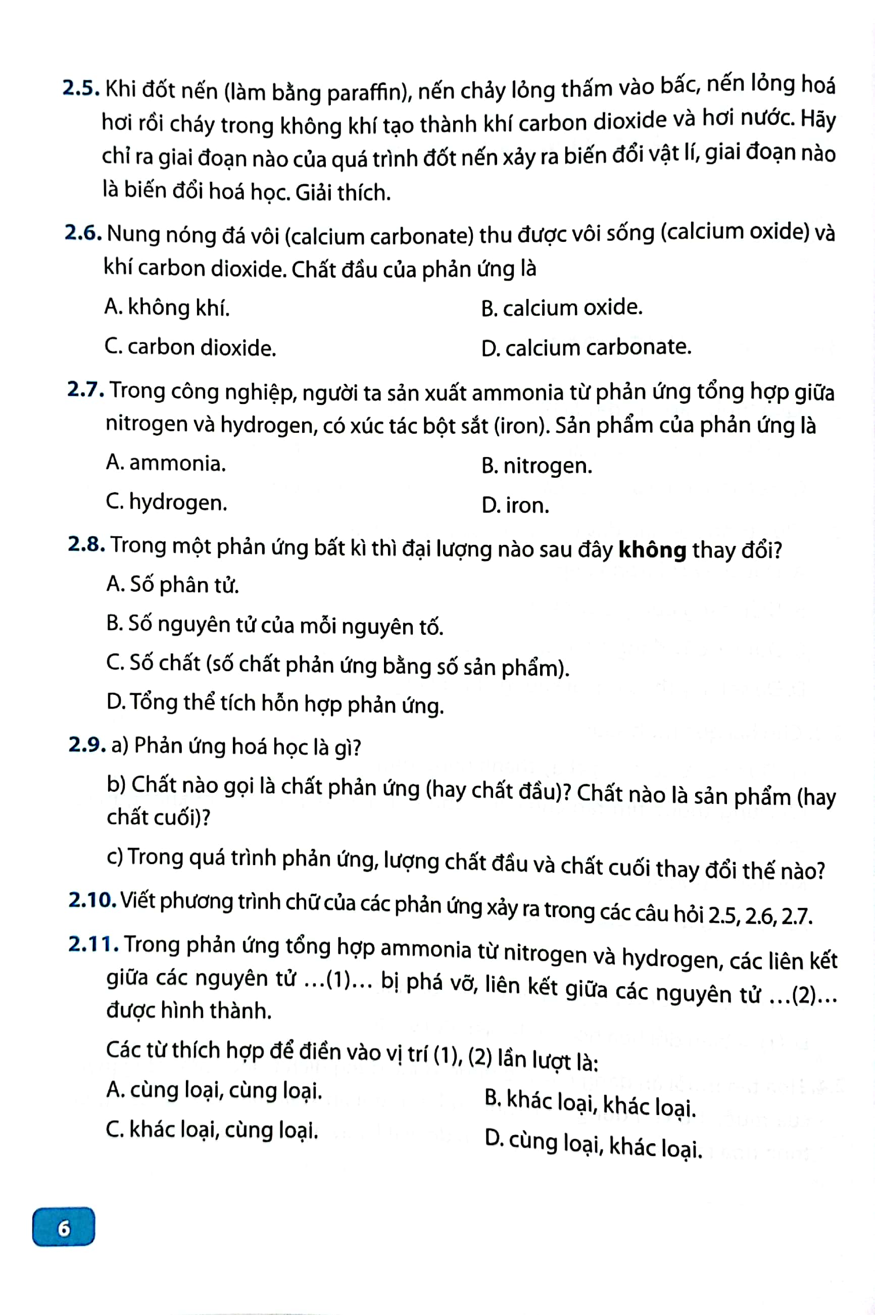 bộ bài tập khoa học tự nhiên 8 (kết nối tri thức) (chuẩn)