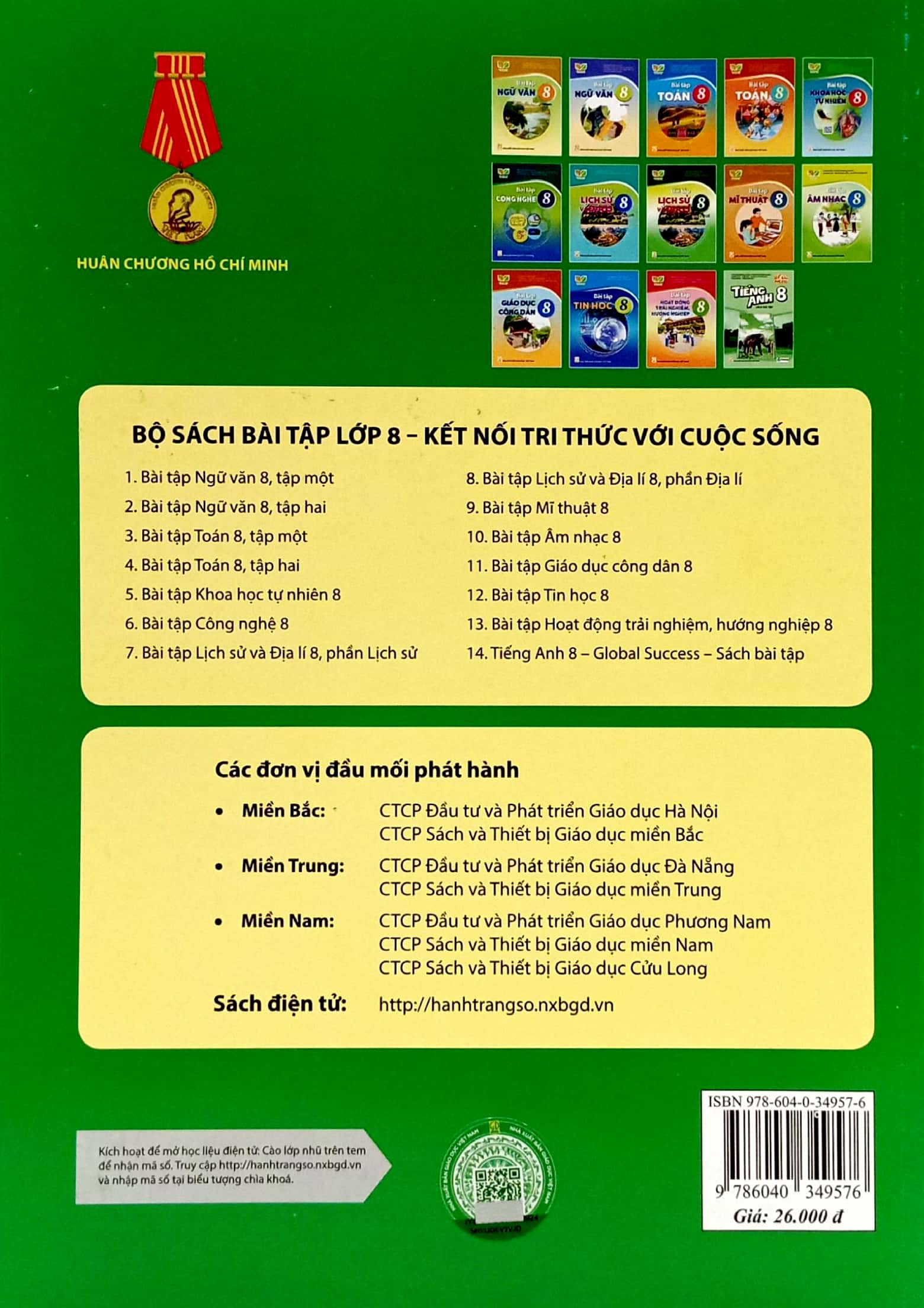 bộ bài tập khoa học tự nhiên 8 (kết nối tri thức) (chuẩn)