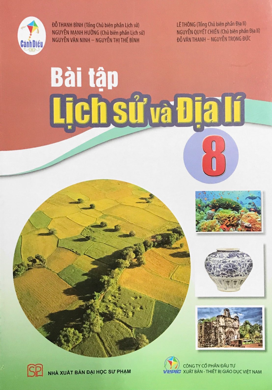 bộ bài tập lịch sử và địa lí 8 (cánh diều) (chuẩn)