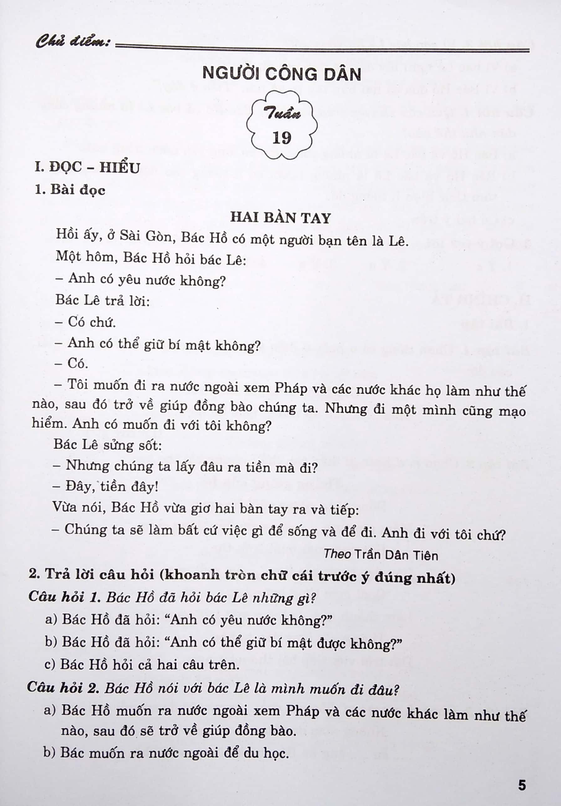bộ bài tập nâng cao tiếng việt 5 - tập 2 (dạng vở thực hành)