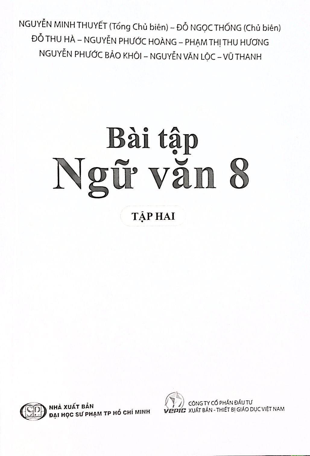 bộ bài tập ngữ văn 8 - tập 2 (cánh diều) (chuẩn)