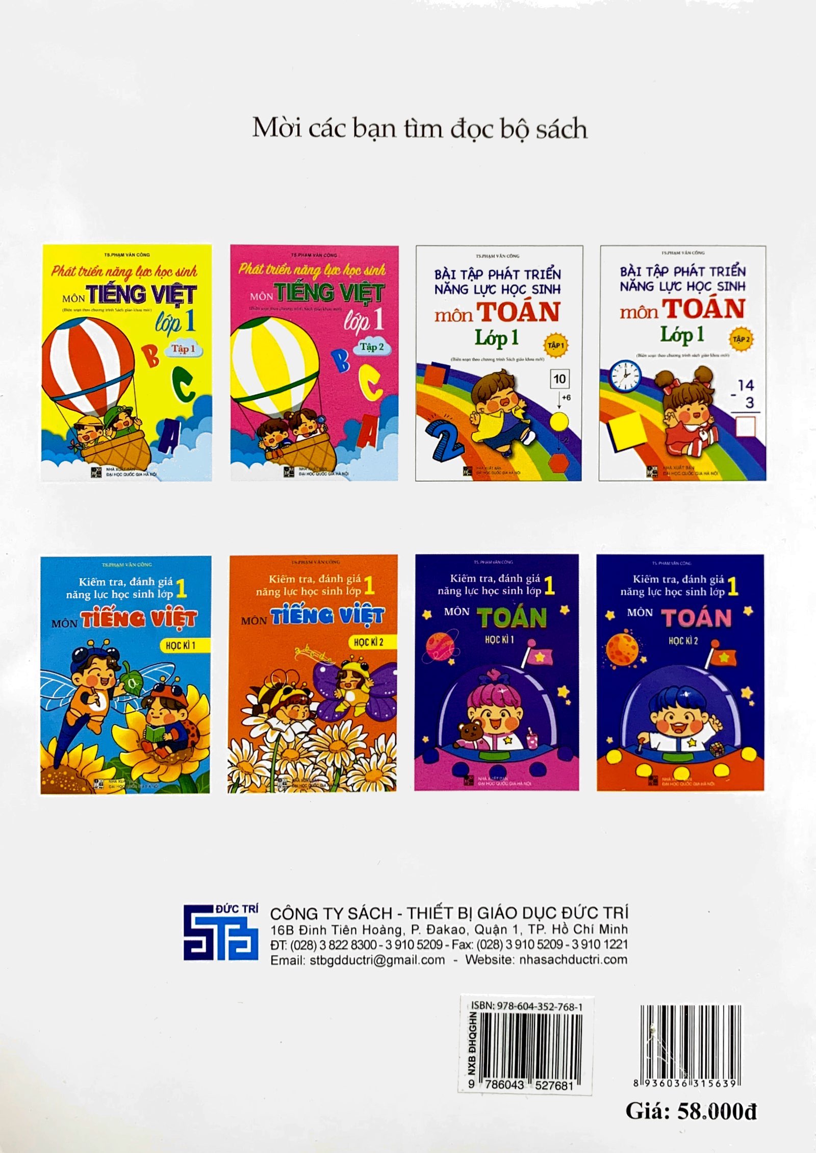 bộ bài tập phát triển năng lực học sinh môn toán lớp 1 - tập 2