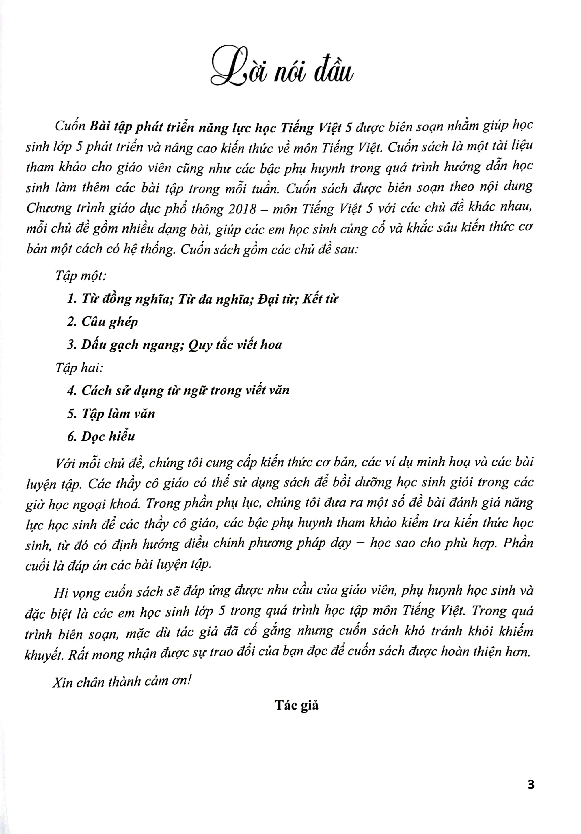 Bo
						
										
										Bai Tap Phat Trien Nang Luc Hoc Tieng Viet 5 - Tap 1