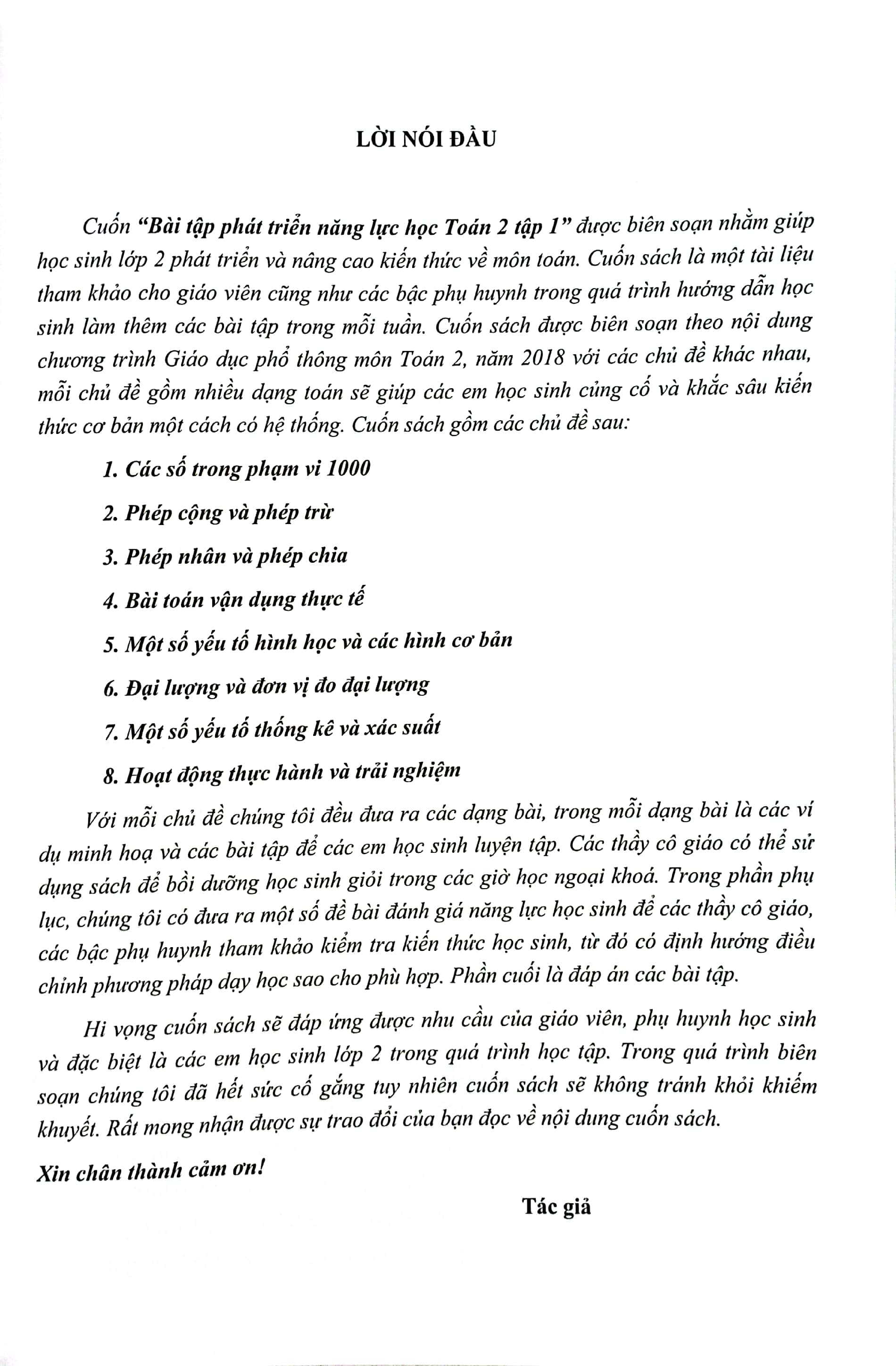 Bo
						
										
										Bai Tap Phat Trien Nang Luc Hoc Toan Lop 2 - Tap 1