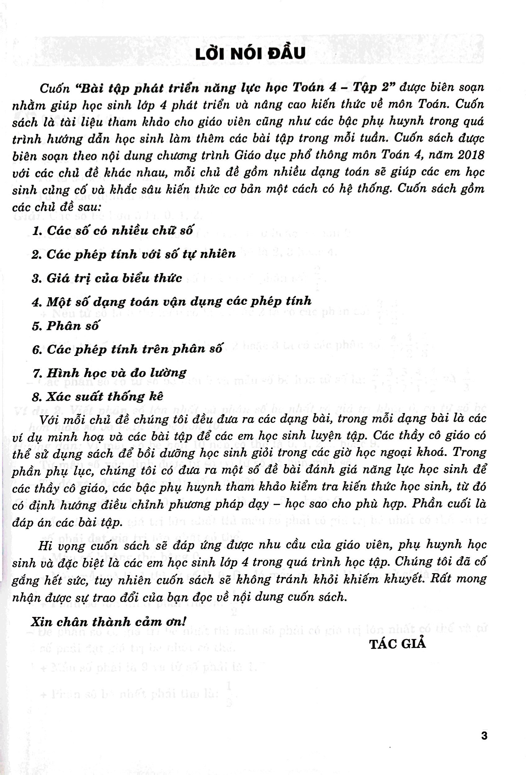 Bo
						
										
										Bai Tap Phat Trien Nang Luc Hoc Toan Lop 4 - Tap 2 (Bien Soan Theo Chuong Trinh SGK Moi)