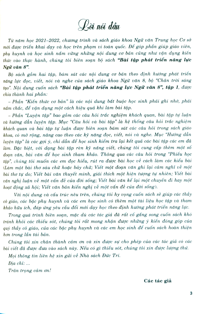 Bo
						
										
										Bai Tap Phat Trien Nang Luc Ngu Van 8 - Tap 1 (Chan Troi)