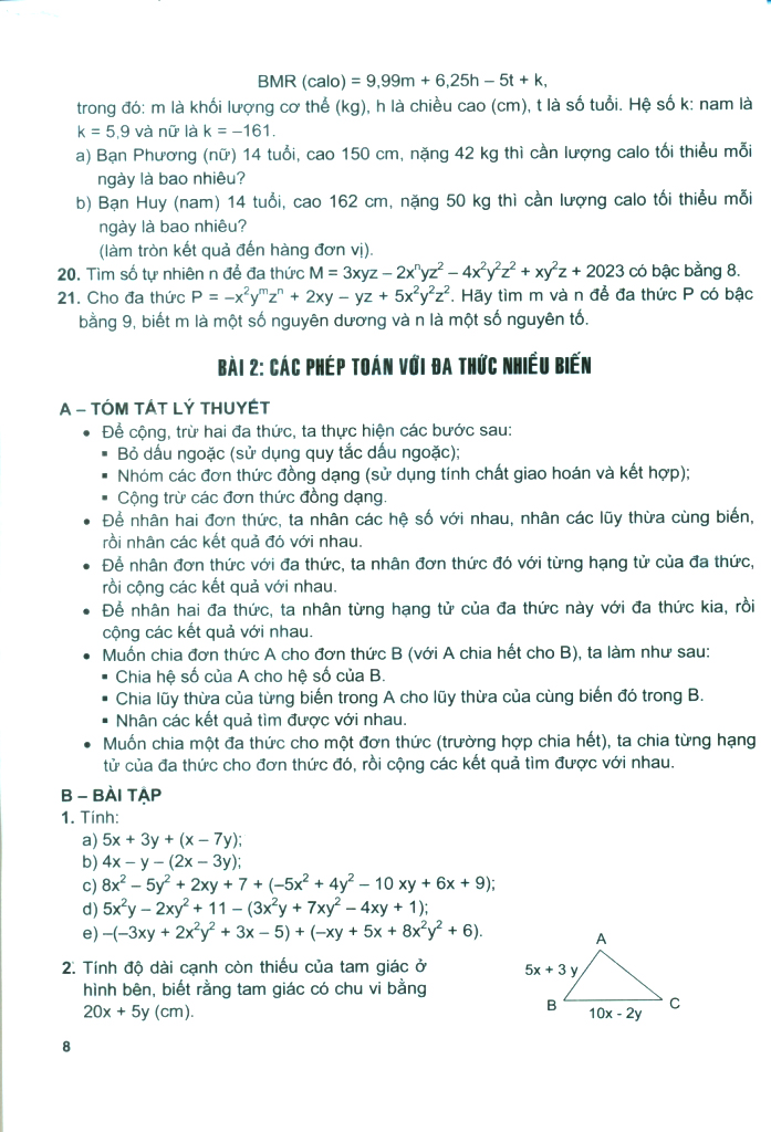 Bo
						
										
										Bai Tap Phat Trien Nang Luc Toan 8 - Tap 1