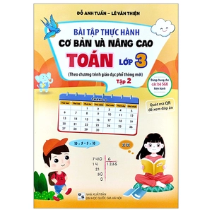 bộ bài tập thực hành cơ bản và nâng cao toán lớp 3 - tập 2 (theo chương trình giáo dục phổ thông mới)