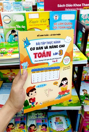 bộ bài tập thực hành cơ bản và nâng cao toán lớp 3 - tập 2 (theo chương trình giáo dục phổ thông mới)