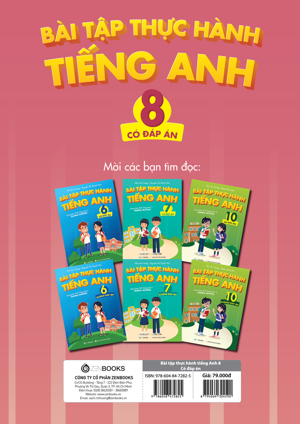 bộ bài tập thực hành tiếng anh 8 - có đáp án (dùng kèm sgk tiếng anh 8 global success)
