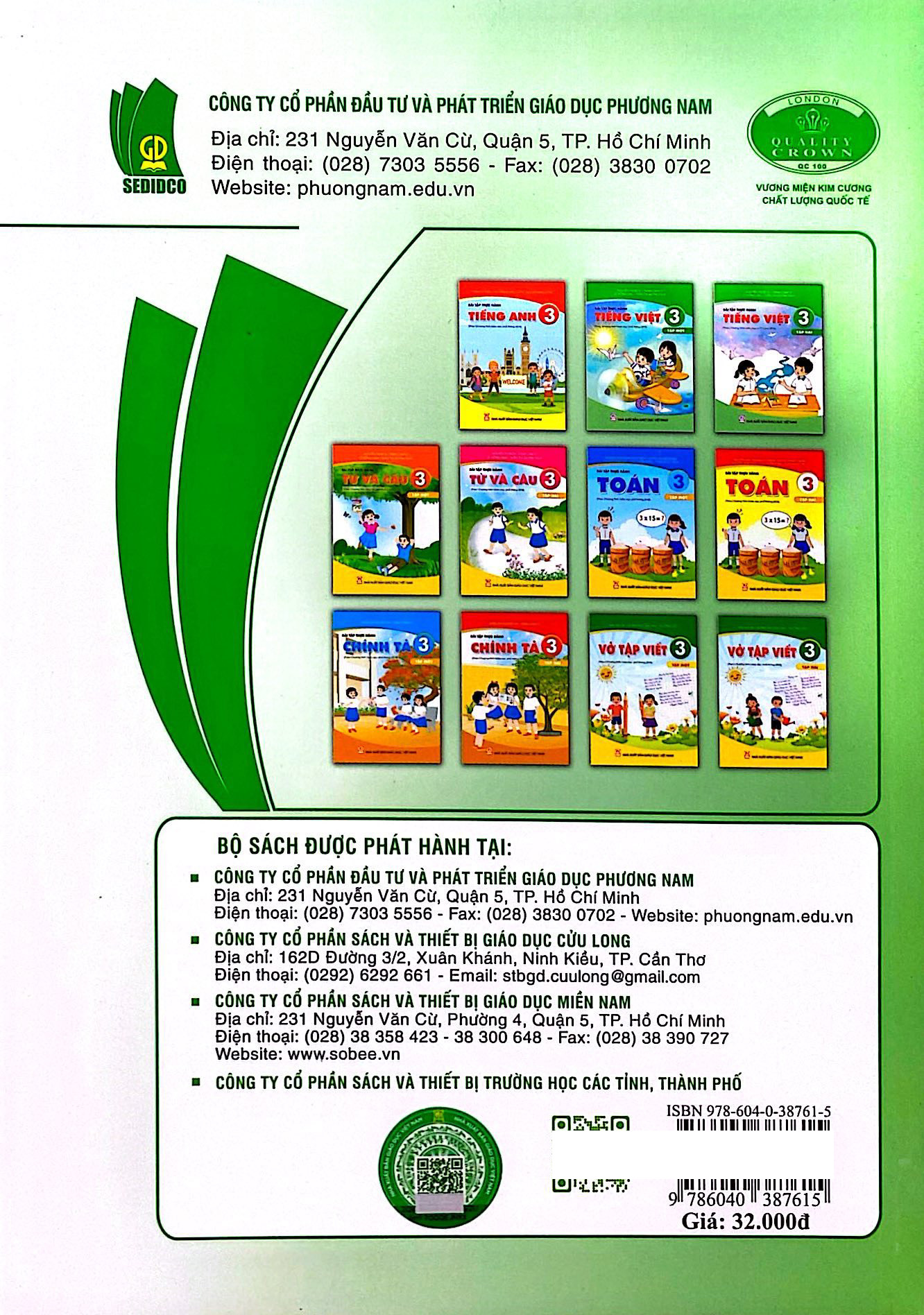 Bộ
						
										
										Bài Tập Thực Hành Tiếng Việt 3 - Tập 1 (Theo Chương Trình Giáo Dục Phổ Thông 2018)