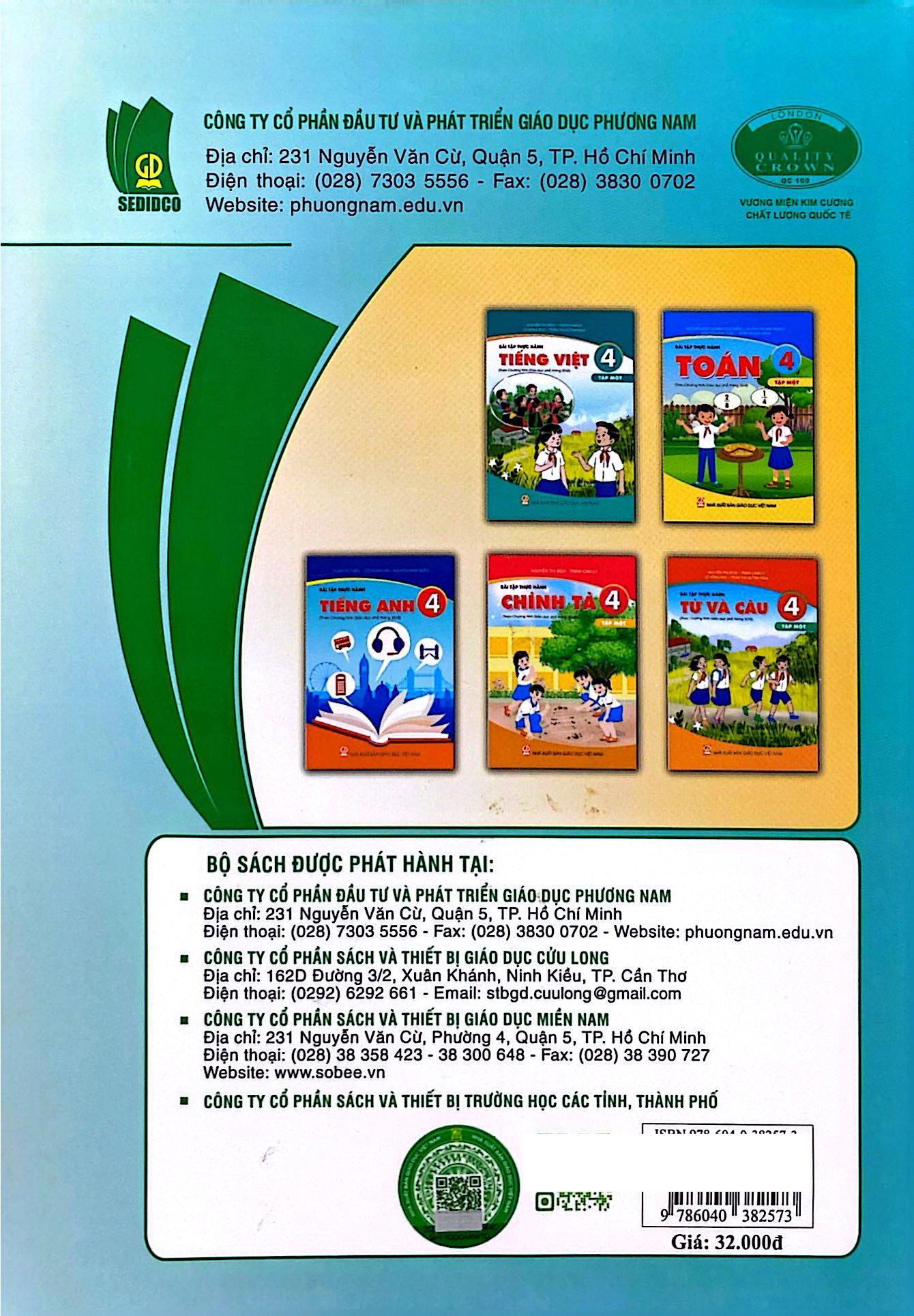 Bộ
						
										
										Bài Tập Thực Hành Tiếng Việt 4 - Tập 1 (Theo Chương Trình Giáo Dục Phổ Thông 2018)