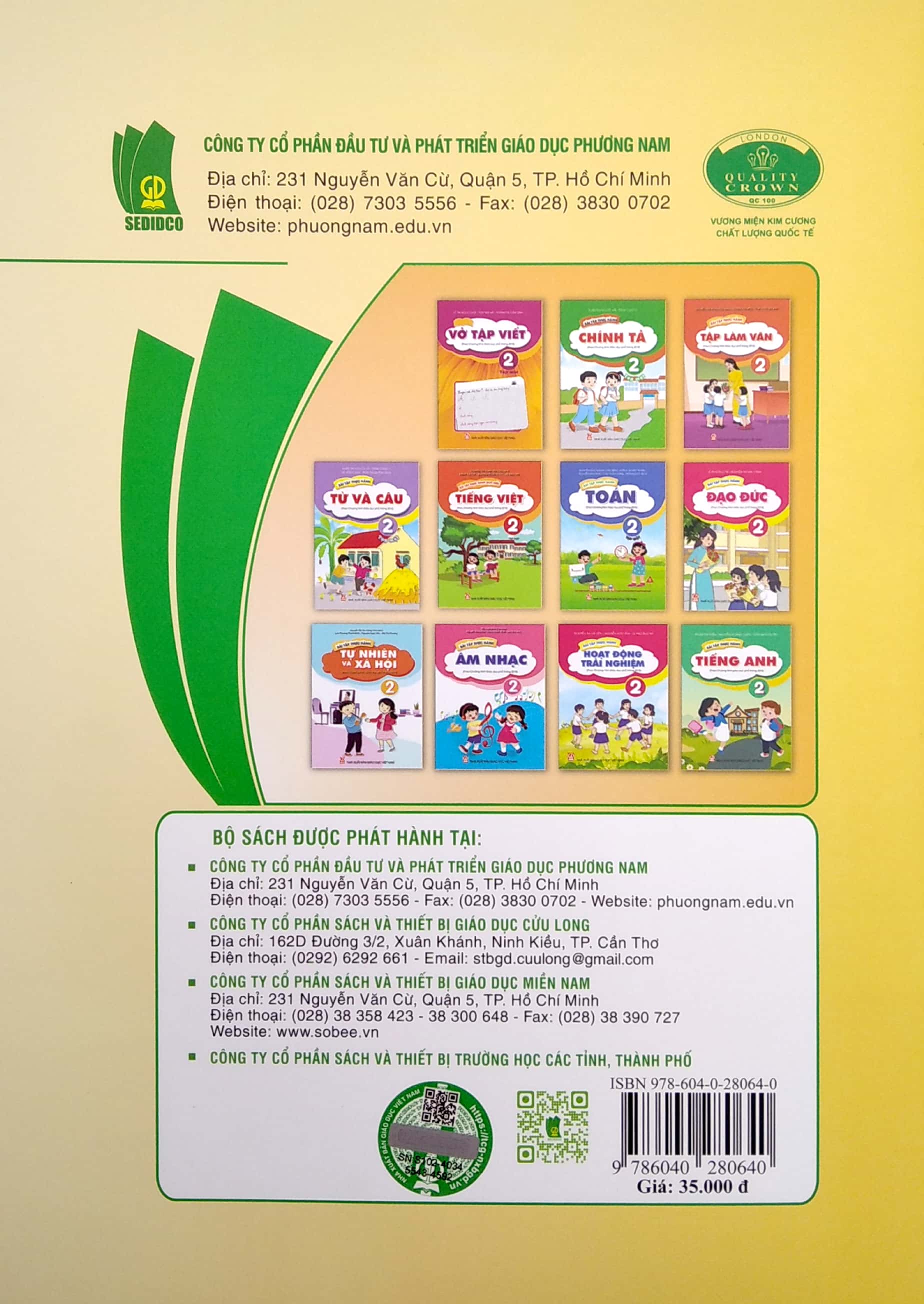 Bo
						
										
										Bai Tap Thuc Hanh Tieng Viet Lop 2 - Tap 2 (Theo Chuong Trinh Giao Duc Pho Thong 2018)