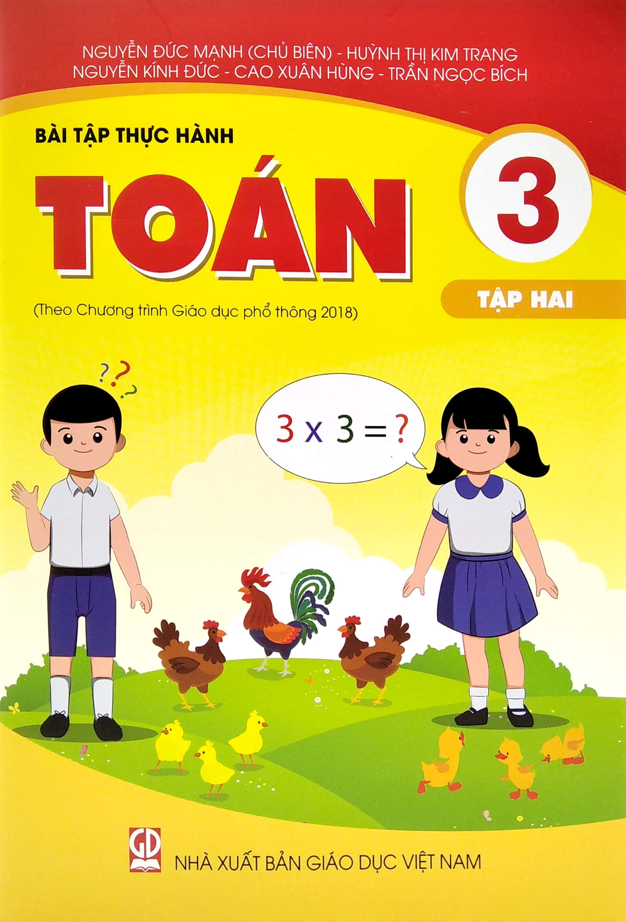bộ bài tập thực hành toán 3 - tập 2 (theo chương trình giáo dục phổ thông 2018)