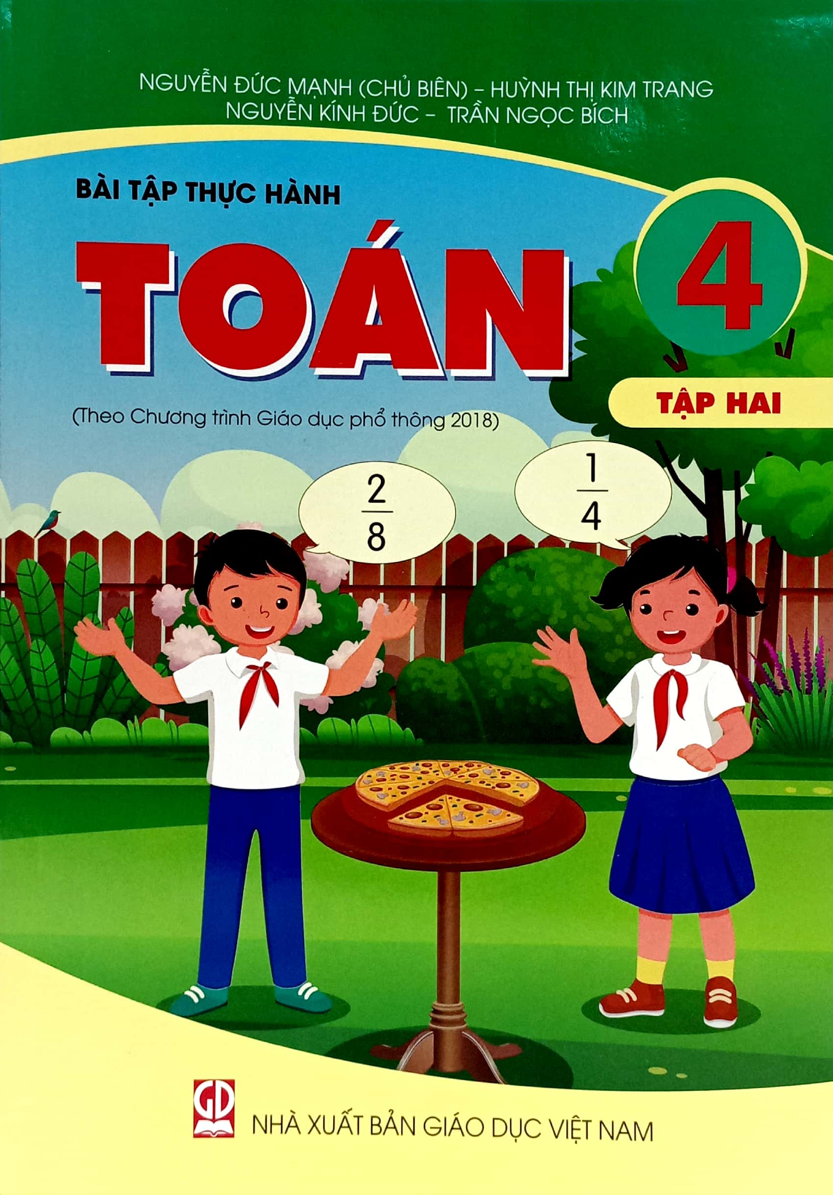 bộ bài tập thực hành toán 4 - tập 2 (theo chương trình giáo dục phổ thông 2018)