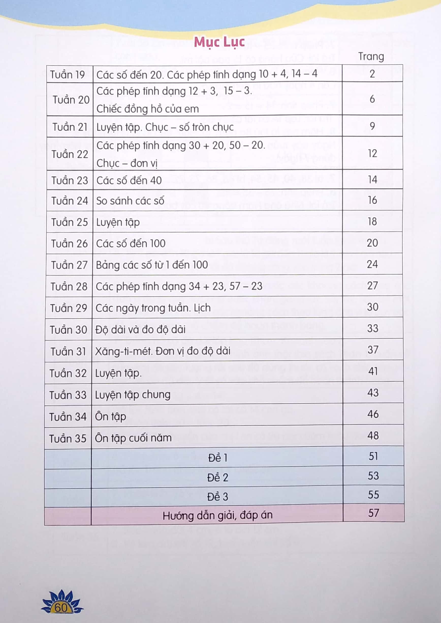 bộ bài tập thực hành toán lớp 1 - tập 2 (theo chương trình giáo dục phổ thông 2018)
