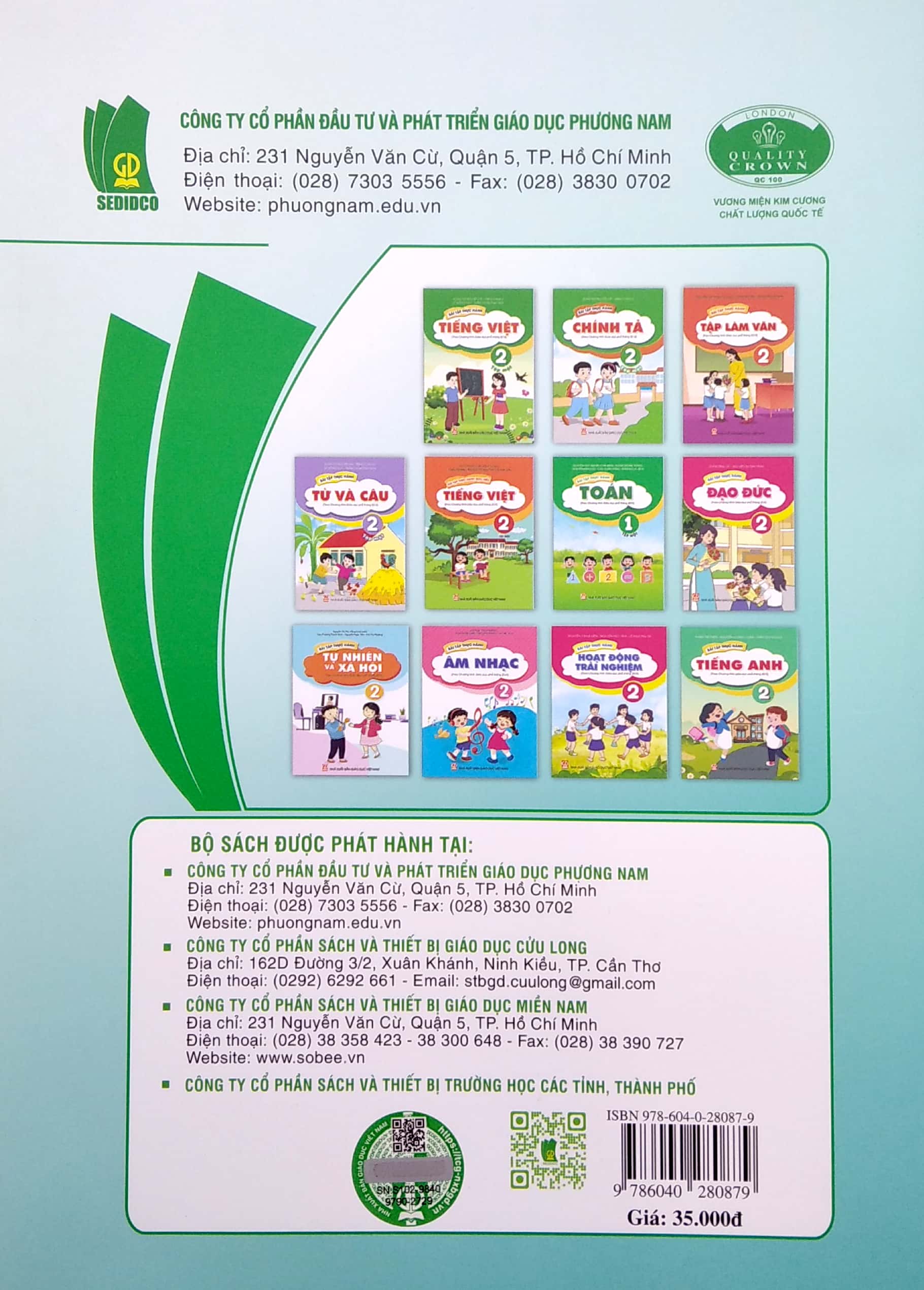 bộ bài tập thực hành toán lớp 1 - tập 2 (theo chương trình giáo dục phổ thông 2018)