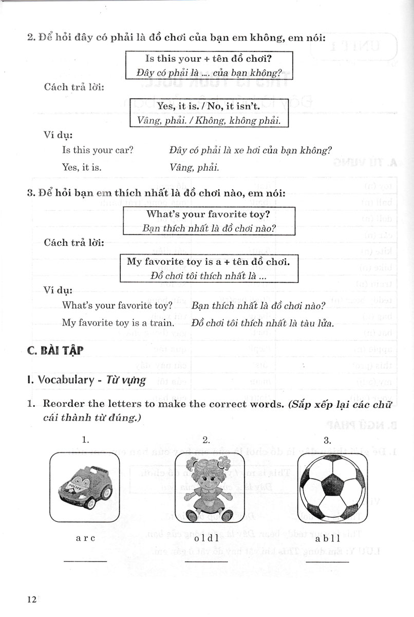 Bộ
						
										
										Bài Tập Tiếng Anh 3 (Family And Friends 3 - National Edition)