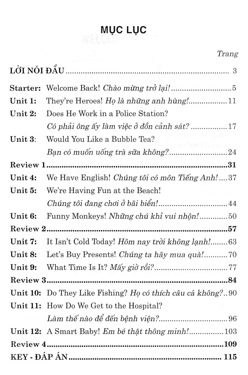 bộ bài tập tiếng anh 4 (biên soạn theo bộ sách family and friends 4 national edition)