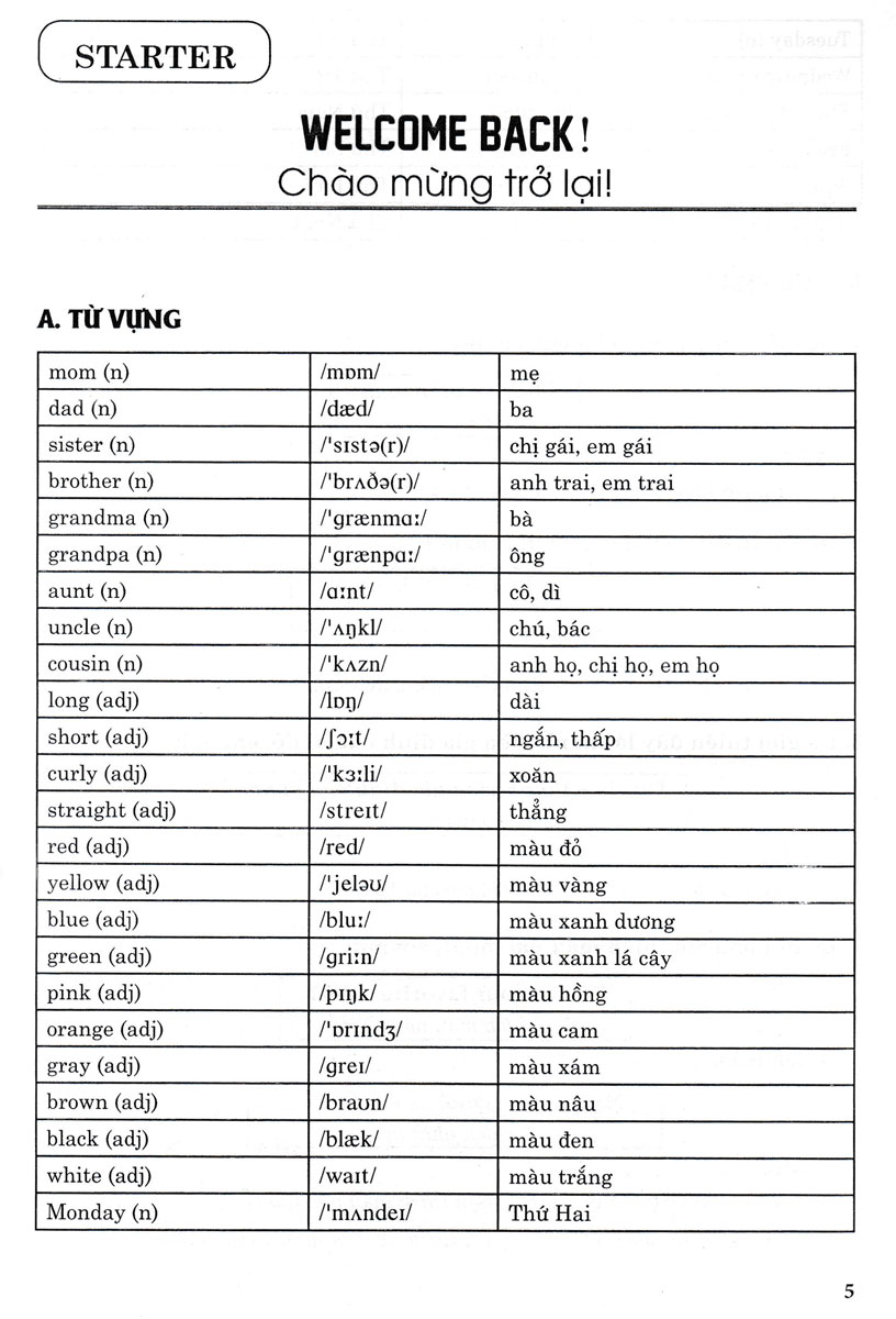 bộ bài tập tiếng anh 4 (biên soạn theo bộ sách family and friends 4 national edition)