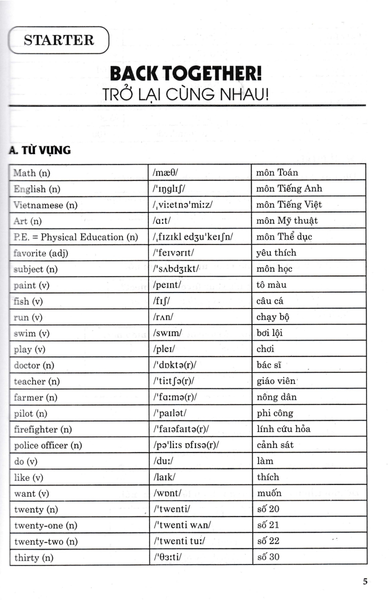 Bộ
						
										
										Bài Tập Tiếng Anh 5 (Family And Friends 5 - National Edition)