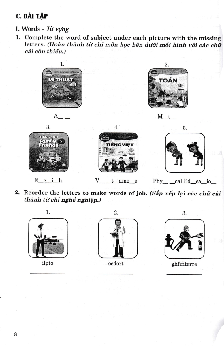 Bộ
						
										
										Bài Tập Tiếng Anh 5 (Family And Friends 5 - National Edition)