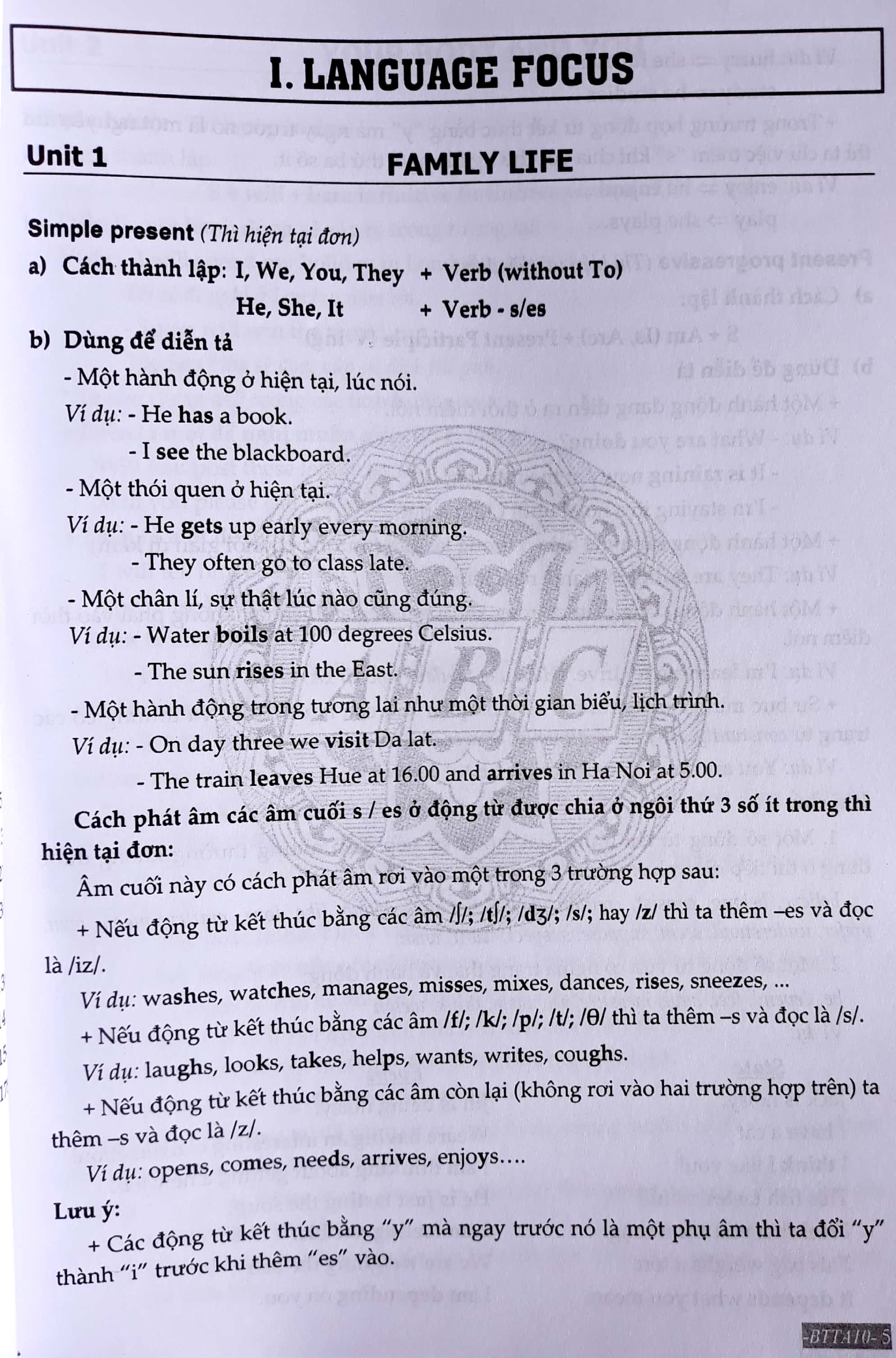 bộ bài tập tiếng anh - english workbook 10