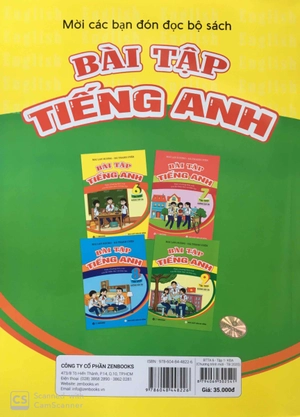 bộ bài tập tiếng anh lớp 6 tập 1 (không đáp án) - theo chương trình mới của bộ gd và đào tạo (2020)