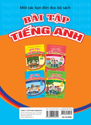 bộ bài tập tiếng anh lớp 8 tâp 1 (không đáp án) - theo chương trình mới của bộ gd và đào tạo (2020)